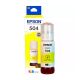 Tinta Epson T524 Recarga Amarillo Original