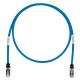 Cable Panduit TX6A 10Gig RJ-45 SFTP 1m Azul