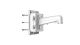 Soporte Vertical para Poste Hikvision - Alta Durabilidad