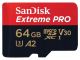 SanDisk Extreme Pro 64GB microSDXC UHS-I Rápida