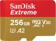 SanDisk Extreme 256GB Tarjeta microSDXC UHS-I