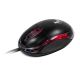 Mouse Xtech USB 3D Óptico Con Cable Negro