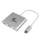 Adaptador Xtech USB-C a HDMI 3 en 1 - XTC-565