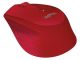 Ratón Logitech M280 Inalámbrico Óptico Rojo