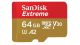 Tarjeta SanDisk Extreme 64GB microSDXC UHS-I