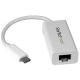 Adaptador Red Gigabit USB-C StarTech.com Blanco