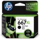 Cartucho de Tinta HP 667XL Negro - Alta Capacidad