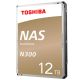 Disco Duro Toshiba N300 NAS 12TB SATA 6Gb/s