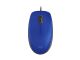 Mouse Logitech M110 Silent Azul con Cable