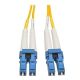 Cable de Fibra Óptica Eaton Tripp Lite 1M LC/LC
