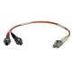 Cable de Fibra Óptica Eaton Tripp Lite 0.3M