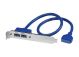 StarTech Bracket USB 3.0 SuperSpeed 2 Puertos