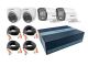 DVR Hikvision 4CH + 2 Cámaras Bullet y Turret